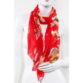 Soft Silk Printed Scarf C23